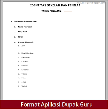 Check spelling or type a new query. 24 Format Dupak Guru Sd Smp Sma Smk Aplikasi Penilain Pkg Perangkat Administrasi Guru