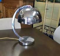 💡Mid-Century Modern Chrome Table Or Desk Lamp 💡
