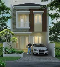 Desain rumah minimalis 2 lantai pinterest. Desain Rumah 2 Lantai Modern Minimalis Cek Bahan Bangunan