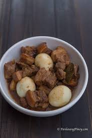 Pork Adobo In Pineapple Juice With Boiled Egg Panlasang Pinoy Recipe Pork Adobo Adobo Pork