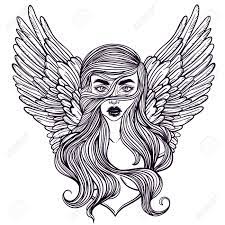 The ring of the nibelung). Skandinavische Gottin Valkyrie Mit Flugeln Zombie Oder Vampir Madchen Linie Kunst Hand Gezeichnet Vektor Illustration Cartoon Stil Konnte Als Design Fur Malbuch Oder Als Teil Der Halloween Dekor Verwendet Werden Lizenzfrei Nutzbare Vektorgrafiken