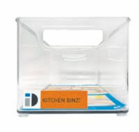 Au_ ab_ ig_ freezer fridge slide storage box kitchen organizer shelf space saver. Idesign Kitchen Binz Storage Organizer Bin Clear 1 Ct Baker S