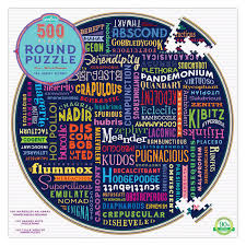 Click the answer to find similar crossword clues. Eeboo Great Words 500 Piece Puzzle 17 45