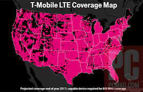 T Mobile Signal Map Qualcomm Boosts Chips For T-Mobile's 600Mhz Rural Network | Pcmag