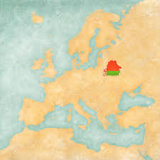 Andrei kobyakov, primer ministro) independencia: Bielorrusia Bandera De Bielorrusia En El Mapa De Europa El Mapa Esta En El Estilo Vintage Y El Estado De Animo De Verano Soleado El Mapa Tiene Un Grunge Suave Y Un