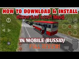 How To Download Karnataka Bus Game Ksrtc Mod Ksrtc Mod For Bus Simulator Indonesia Youtube