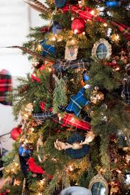 Michaels Makers The Preppy Tree Plaids And Tartan Christmas Tree Inspiration Tartan Christmas Gold Christmas Tree