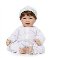 The first years of child's life are very special, and we certainly want to capture every important moment on camera. New Sweet Baby Light Skin Tone Brown Eyes Brown Hair Newborn Nursery Madame Alexander Doll Company