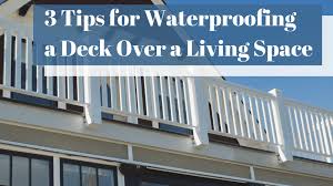 There are several different ways you can waterproof your deck. Deck Waterproofing 3 Tips For Waterproofing A Deck Over A Living Space Citywide Sundecks