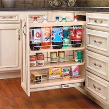 Base Cabinet Pullout Organizers Rev A Shelf 448 Series Rockler Woodworking And Hardware Adjustable Shelving Base Cabinets Kitchen Cabinet Accessories