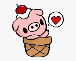 Pig Stickerchallenge Pig Icecreamcone Heart Cute Freeto Easy Cute Animal Drawings Hd Png Download Transparent Png Image Pngitem Pig cartoon drawing in 4 steps with photoshop. easy cute animal drawings hd png