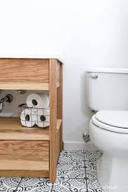 Sears has full vanities with single or double sinks that are ready to be installed and revitalize any bathroom in your home. Diy Bathroom Vanity With Bottom Drawers Houseful Of Handmade