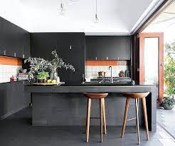 It's a fantastic color scheme that creates a beautiful and dramatic kitchen. The Rise Of Black Kitchen Cabinets Best Online Cabinets