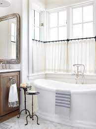 Lighting is an integral piece of the puzzle when designing a bathroom retreat too, as light can entirely change the mood of a space. 20 Bathroom Window Treatment Ideas To Dress Up Your Space Better Homes Gardens