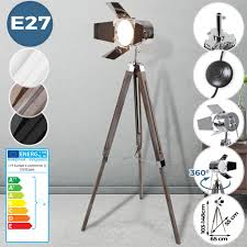 Stehlampe Vintage Tripod Hohenverstellbar Mit Stativ Real