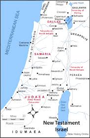 Map Of New Testament Israel New Testament Maps Bible History Online