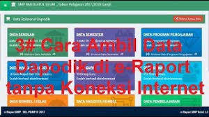 Cara cepat input / memasukkan nomor induk sekolah (nis) di just remining and early warning data bos sebentar lagi di ambil utk diberikan ke kemenkeu utk dialokasikan sdh benar dan lengkap kah siswanya? 3 Cara Ambil Data Dapodik Di E Raport Tanpa Koneksi Internet Youtube