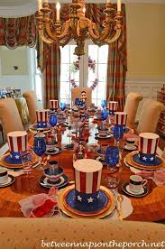 4th Of July Patriotic And Independence Day Party Table Settings And Tablescapes 4th Of July Party July Party 4th Of July