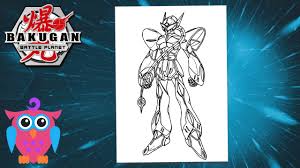 Bandai bakugan set battle brawlers planet bakutech dragonoid japan. Coloring Bakugan Aranaut Coloring Book Pages Youtube