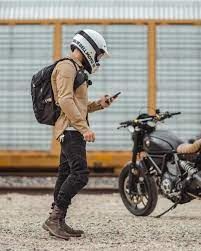 Gorm Taube On Instagram Monday Goes Is Sand Tones Just One Of Those Unspoken Rules Motorcycle Riding Outfits Bike Photoshoot Cafe Racer Motorcycle