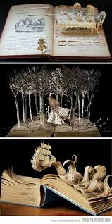 10 Visual Artists Who Use Books As Their Medium Book Sculpture Book Art Amazing Art