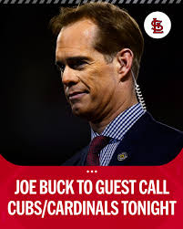 Joe Buck will be back in the booth tonight with close friend Chip Caray as  the Chicago Cubs take
