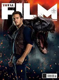 Chris Pratt And The Indoraptor On The Magazine Cover Of Total Film Magazine Jurassic World Jurassic World Chris Pratt Blue Jurassic World