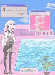 Aesthetic Vaporwave Anime Image Vaporwave Wallpaper Vaporwave Aesthetic Anime Wallpaper