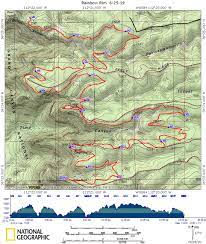 Arizona Rainbow Rim Trail Map Mountain Bike Trails Cycling Vacations Bike Trails