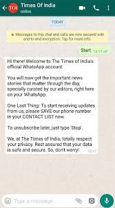 Maybe you would like to learn more about one of these? Toi Is Now On Whatsapp India News Times Of India