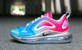 Nike Air Max 720 White Pink Blue Womens Winter Sneakers In 2020 Nike Shoes Air Max Nike Air Max Nike Air Max For Women