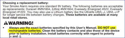 Mix and match battery types to get the best battery life/dollar. Are Rechargeable 9 Volt Batteries Suitable For Use In Smoke Detectors Home Improvement Stack Exchange