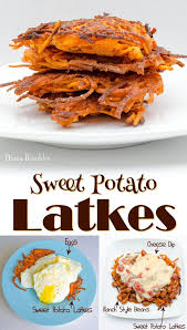 Sweet Potato Pancakes Latkes Recipe Learn How To Make Potato Pancakes With Sweet Potatoes This Latk Latkes Recipes Sweet Potato Pancakes Sweet Potato Latkes