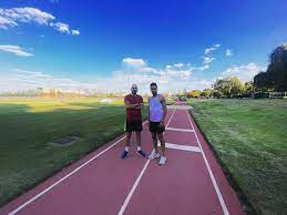 Morhad amdouni won't be winning any awards for sportsmanship this summer after appearing to 'sabotage' his rivals during sunday's marathon by knocking over water bottles from a refreshment. Morhad Amdouni Facebook