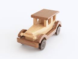 Wooden Toy Car 02 3d Model Wooden Toys Wooden Toy Cars Wooden Toy Car