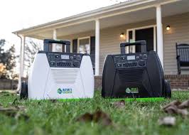 Using the nature's generator elite, they utilized the 30amp output on the back to connect an ac outlet up top for easy access. Natures Generator Elite Solar Power Station