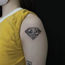 The emerald coloring is absolutely gorgeous. 30 Diamond Tattoo Designs Top Luxurious Body Art Ideas Saved Tattoo