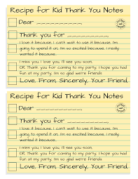 How to Write the Most Thoughtful Kid Thank You Notes