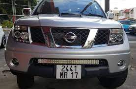 Sonar Headlight And Led Bar Fitted On Nissan Navara Nissan Navara Nissan Pathfinder Nissan