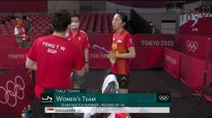 Jul 03, 2021 · singapore will be represented by feng tianwei, yu mengyu and lin ye in the women's table tennis team event. Jhyqgnntafnmwm