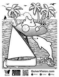 This compilation of over 200 free, printable, summer coloring pages will keep your kids happy and out of trouble during the heat of summer. Download 21 Quiver 3d Coloring Pages Printable Hip Restaurant Shirt