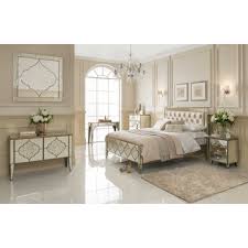 Sassari Mirrored Cabinet Venetian Glass Furniture