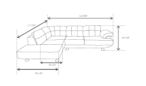 Sofas 117 chairs 56 tables 10. L Sofa Size L Shaped Sofa Standard Sofa Dimensions Sofa Size