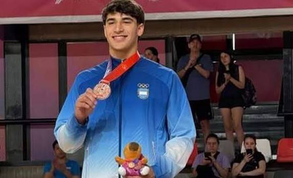 🥋🇦🇷 ¡OTRA MEDALLA PARA ARGENTINA EN JUDO! 🥉 Tomás Quinteros venció a  Jonhelius Patete en la categoría hasta 90 kg y se quedó con la medalla de  bronce en los Juegos Suramericanos