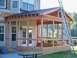 Shea Custom Screened In Porch Addition Backyard Porch Screened Porch Decorating Screened In Patio