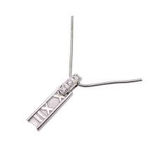 There are 80 atlas bar pendant for sale on etsy, and they cost 66,08 $ on average. Tiffany 750wg Atlas Bar Diamond Ladies Necklace 750 White Gold Elady Globazone