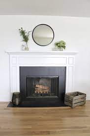 Avoid getting the paint onto the grout joints as this will lead to an unnatural look that will detract from the finished product. How To Paint A Ceramic Tile Fireplace For An Easy Update Allisa Jacobs