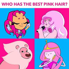 Who Is Your Favorite Pink Haired Character Starfire Rose Lion Or Princess Bubblegum Steven Universe Memes Steven Universe Theories Cartoon Crossovers