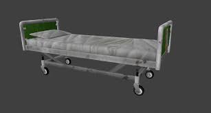 Low Poly Hospital Bed Hospital Bed Hospital Bed