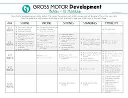 Gross Motor Skills Development Chart Bedowntowndaytona Com